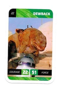 Carte Leclerc Star Wars "Han Solo" N°22 - Dewback (2018) - Picture 1 of 2