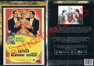 DVD TOO MANY HUSBANDS Jean Arthur Fred MacMurray Melvyn Douglas Region 2 PAL NEW - Picture 1 of 1