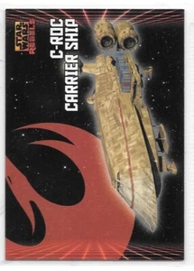 2015 Topps STAR WARS REBELS #45 C-ROC CARRIER SHIP Broken Horn - NM/Mint - Picture 1 of 2