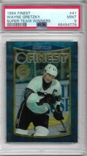 Wayne Gretzky 1994 Finest Super Team Winners PSA 9 MINT