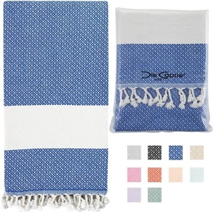 Toalla de playa turca 100 % algodón Peshtemal viaje camping baño sauna playa-B19 - Imagen 1 de 9