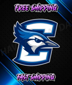 Calcomanía/pegatina de vinilo Creighton Bluejays ¡¡¡10 tamaños!!! SEGUIMIENTO - Imagen 1 de 5