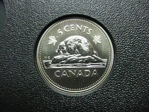 2002 Canadian Specimen Nickel ($0.05) **Key Date**  Double-Date 1952-2002 - Bild 1 von 2