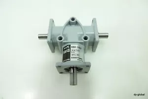 KHK Used KBX-101T RATIO 1:1 KOMPASS BEVEL GEAR BOX "T" Figure RED-I-389=2L34 - Picture 1 of 12