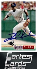 Phil Clark 1994 Stadium Club #399 San Diego Padres TTM/IP Signed Autographed