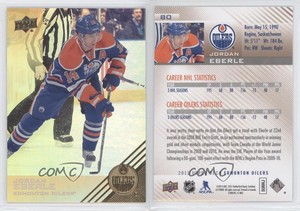 2013-14 Upper Deck Edmonton Oilers Rainbow Foil Jordan Eberle #80