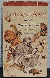 Aesop's Fables Vintage 1965 Paperback Retold by Blanche Winder - Picture 1 of 7