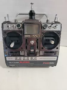FUTABA FP-T7UHP SUPER - PCM 1024 / PPM TRANSMITTER- HELICOPTER SYSTEM FOR PARTS - Picture 1 of 8