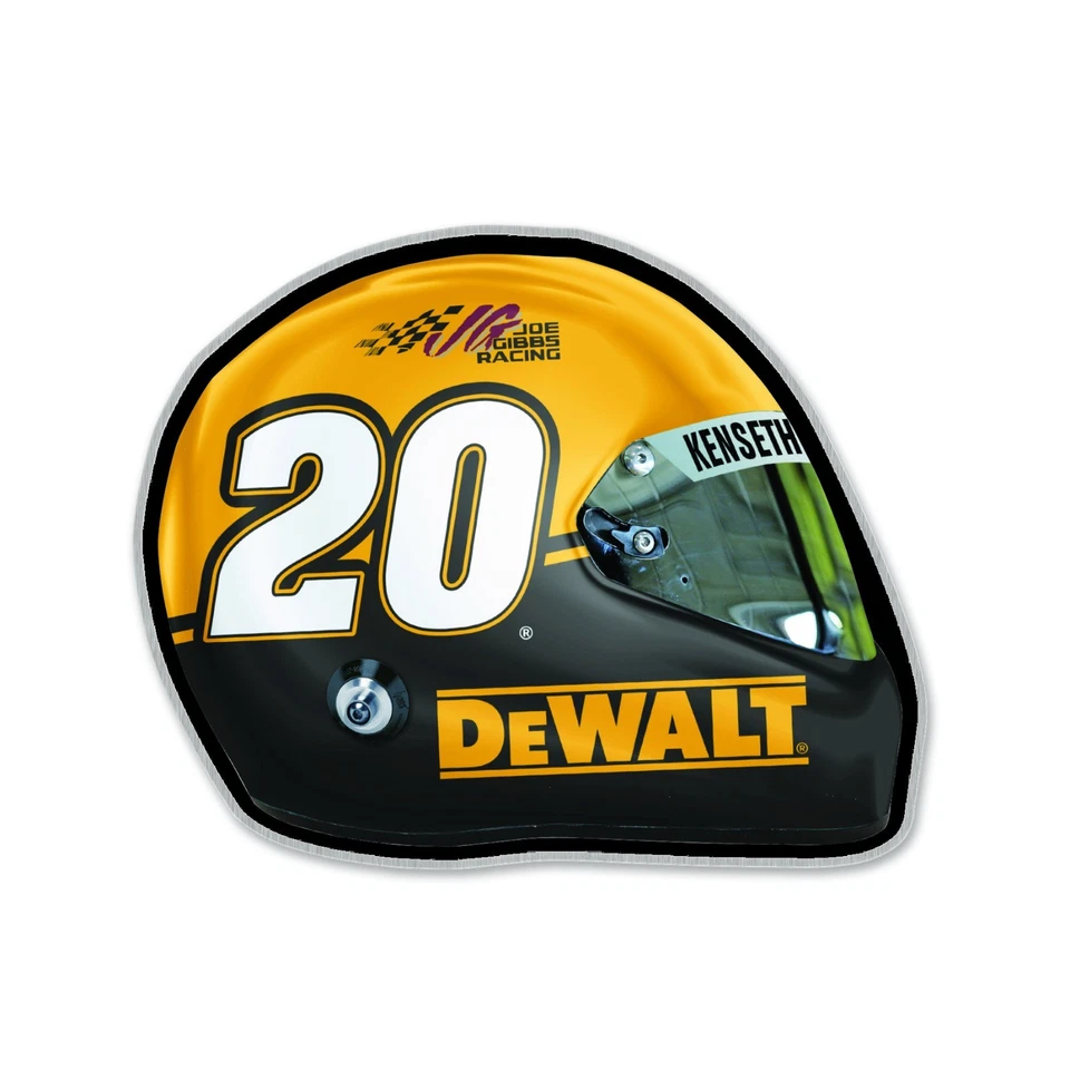 Matt Kenseth 2017 Wincraft #20 DeWalt Helmet Pin Carded FREE SHIP - Image 1 of 1
