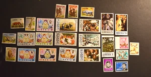 Lot von 26 Briefmarken 1964-1969 Liberia - postfrisch/sehr schön - Bild 1 von 5