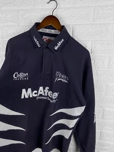 Polo rugby manga larga Tiburones venta comerciantes de algodón - Imagen 1 de 10