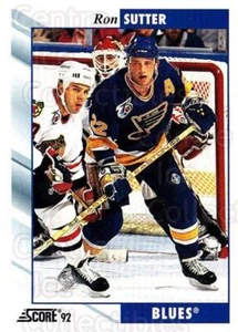 1992-93 Score USA #86 Ron Sutter - Picture 1 of 1