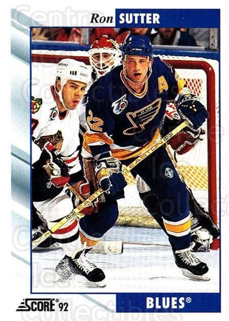 1992-93 Score USA #86 Ron Sutter - Image 1 of 1