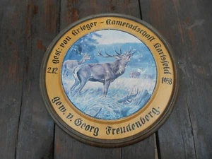 Schützenzielscheibe alt - Bild 1 von 3