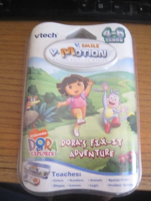 Vtech V.Smile V-Motion Nick Dora's Fix It Adventure Active Learning System New - Image 1 of 2