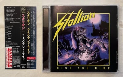 Stallion - Rise And Ride + 1 Bonus (Japan PROMO CD w/OBI) Enforcer Striker Speed - Image 1 of 4