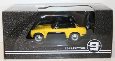 Triple 9 1/18 Scale Diecast T9-1800191 - Honda S800 - Yellow - Image 1 of 4