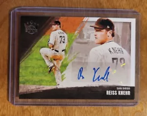 2022 Diamond Kings Reiss Knehr DK Signatures Auto Rookie San Diego Padres - Picture 1 of 2