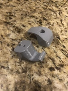 1988-1994 Chevrolet Truck C1500/K1500 Coat Hook Hanger Pair, Gray, 3D Printed - Picture 1 of 7