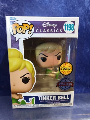 Vinilo Pop Disney Classics 1198 Sin usar, en caja Grumpy Tinker Bell Chase con protector 2022 Foto 1 de 4