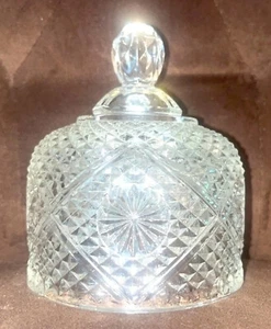 Vintage Avon Fostoria 1973 Crystal Butter or Cheese Dome (Dome Only) - Picture 1 of 3