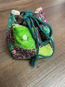 Handmade 4" Japanese Rice Pouch - Picture 1 of 4