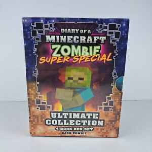 Diary Of A Minecraft Zombie Super Special 4 Book Box Set Zack Zombie Paperback