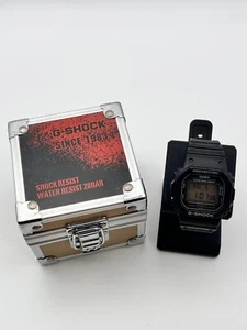 [Exc] Casio G-SHOCK DW-5600E-1 Black With Box New Battery From Japan - Picture 1 of 16