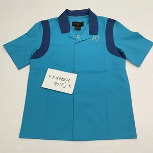 $75 Womens Size XS Jordan Button Up Short Sleeve Button Down Shirt DZ3340-483 - Picture 1 of 14