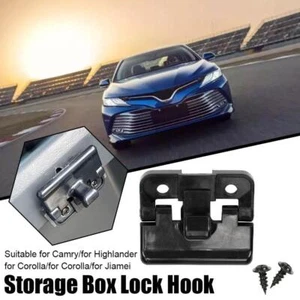 Center-Console-Armrest-Lock-Latch-Lid-Arm-rest-Hook For Clip-Y4X3 {15}} D3 T1K6 - Picture 1 of 9