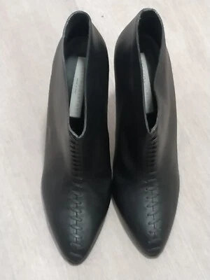 Botas de tacón de aguja negras Stella McCartney Reino Unido 7 EU40 precio de venta sugerido por el fabricante £ 845 Foto 1 de 4