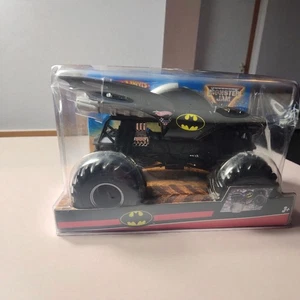 2010 Hot Wheels Monster Jam Truck Batman BatMobile New, Opened Box 1:24. 21 - Picture 1 of 3