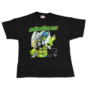 Camisa De Colección Estática X XL 90s Gira Concierto Banda de Metal Camiseta Korn Fear Factory Dope - Imagen 1 de 18