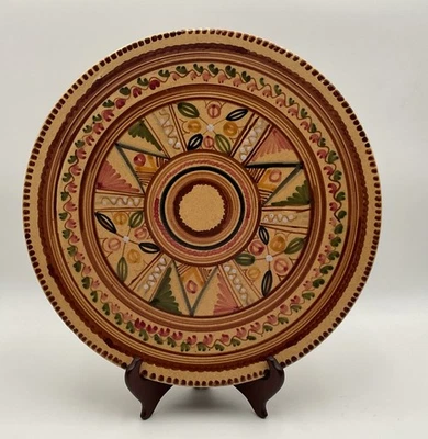 JJ Corral Viareggio Handmade Moroccan Style Large Serving Plate 13.5” - Image 1 of 4