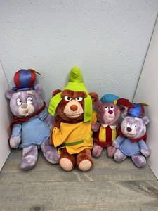 Vintage 1985 Gruffi Gummibärchen 16 Zoll Plüsch Disney Fisher Price Menge 4 Gummibärchen - Bild 1 von 7