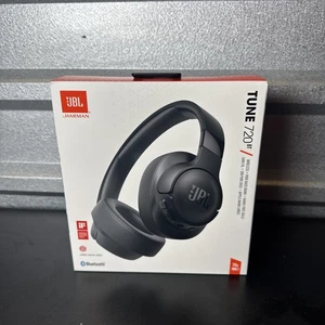 Auriculares JBL Tune 720BT Sobre la Oreja Aislamiento de Sonido Inalámbricos Bluetooth Negros - Imagen 1 de 4