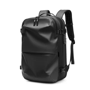 Men's 17-Inch Laptop Travel Backpack - Large Capacity Business & Hiking Bag - Picture 1 of 22