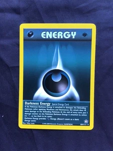 Pokemon Karten: Neo Genesis 1. Edition Rare: Finsternis Energie 104/111 - Bild 1 von 10