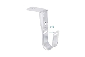 Ceiling Mount Style 3/4" J-Hook Cable Support Wire Management System (Set of 25) - Photo 1/2
