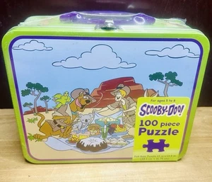 Scooby Doo Puzzle In A Lunchbox 100 Piece - Brand New Safari Picnic - Picture 1 of 2