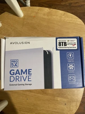 Avolusion Pro 5x 8TB Game Drive (New) - Image 1 of 4