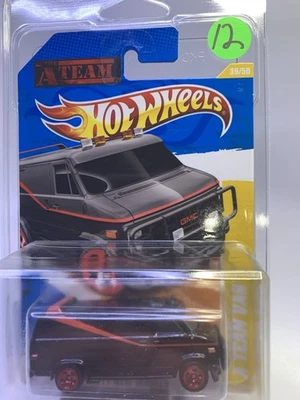 NOS Hot Wheels A Team Van 1983 GMC Panel Van 2011 New Models 39/244 In Protector - Image 1 of 4