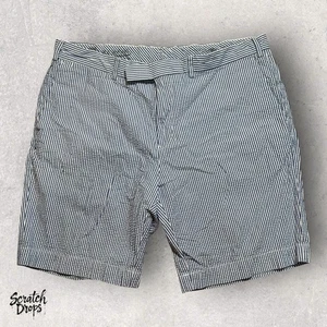 Polo Mens Shorts Vintage 90s Size 38 Casual Striped Summer Retro Fashion Classic - Picture 1 of 4