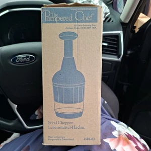 The Pampered Chef Food Chopper Original Box & Instructions VGC - Picture 1 of 4