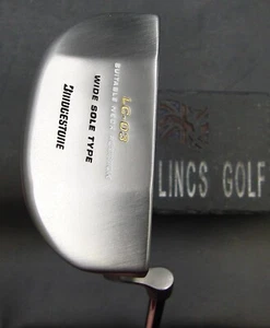 Bridgestone Wide Sole Type LC-03 Putter 88.5cm Steel Shaft Bridgestone Grip - Picture 1 of 11