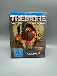 Tremors 6-Movie Collection Steelbook Limited Edition Neu Ovp - Foto 1 di 2