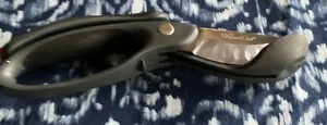 Pampered Chef Salad Chopper dual blade spring loaded lettuce shear Scissors - Picture 1 of 16