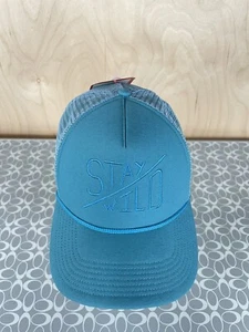 The North Face Trucker Stay Wild Mütze Blue Moon Snapback Mtn Kultur Kreuzstich - Bild 1 von 6