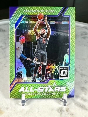Panini Donruss Optic All-Stars 2017-18 verde lima Prizm/175 DeMarcus Cousins #7 Foto 1 de 2