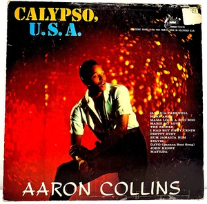 Aaron Collins Calypso U.S.A. 1957 Vinyl Crown Records 1st Press Mono - Picture 1 of 4